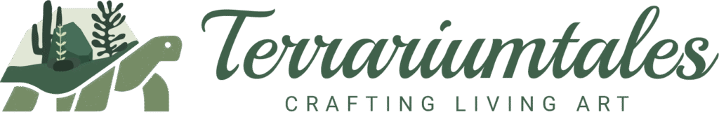Terrarium Tales logo - Surat-based terrarium crafting and plant décor brand